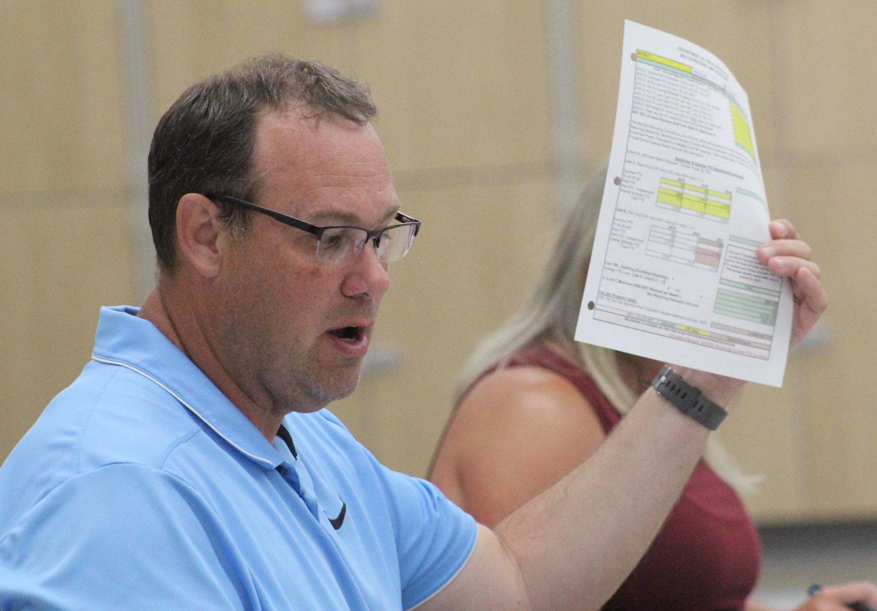 Terry holds revenue limit worksheet